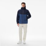 Calvin Klein Colorblock Tech Shell Erkek Mavi Ceket