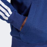 adidas Essentials 3 Stripes Erkek Lacivert Eşofman Üstü