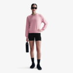 Nike One Dri-Fit Crew Kadın Pembe Sweatshirt