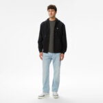 Calvin Klein Terry Monogram Erkek Siyah Sweatshirt