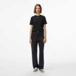 Calvin Klein Classic Logo Kadın Siyah T-Shirt