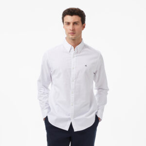 Calvin Klein Solid Oxford Classic Erkek Beyaz Gömlek