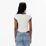 Calvin Klein Graphic Kadın Beyaz T-Shirt