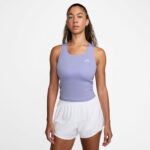تی شرت بدون آستین بنفش زنانه نایک تریل دری-فیت - تصویر 10