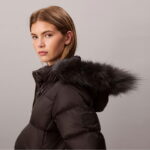 Calvin Klein Mid Down Kadın Siyah Ceket