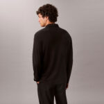 Calvin Klein Supima Cotton Solid Erkek Siyah Polo