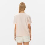 Calvin Klein Classic Logo Kadın Pembe T-Shirt