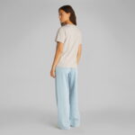 Calvin Klein Hero Logo Regular Kadın Gri T-Shirt