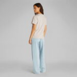 Calvin Klein Hero Logo Regular Kadın Gri T-Shirt