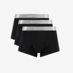 Boss Trunk 3P Metallic Erkek Siyah Boxer