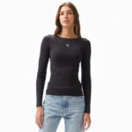 ژاکت سیاه زنانه جین کالوین کلاین - تصویر 14