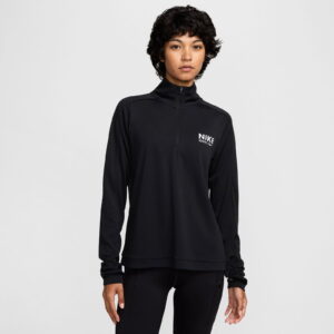Nike Dri-Fit Pacer Kadın Siyah Uzun Kollu T-Shirt