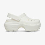 دمپایی سفید زنانه Crocs Stomp - تصویر 22