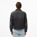 Calvin Klein 90S Fog Trucker Erkek Siyah Ceket