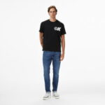 Calvin Klein Sport Logo Graphic Erkek Siyah T-Shirt