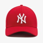 New Era New York Yankees Essential 39THIRTY Unisex Kırmızı Şapka
