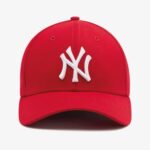 New Era New York Yankees Essential 39THIRTY Unisex Kırmızı Şapka